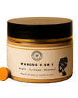 Masque 3 en 1 Argile, Curcuma & Rhassoul - Nature et Tradition