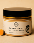 Masque 3 en 1 Argile, Curcuma & Rhassoul - Nature et Tradition