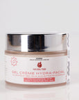 Gel crème hydra-facial Acide Hyaluronique & extraits d’hibiscus - Natural Tribes