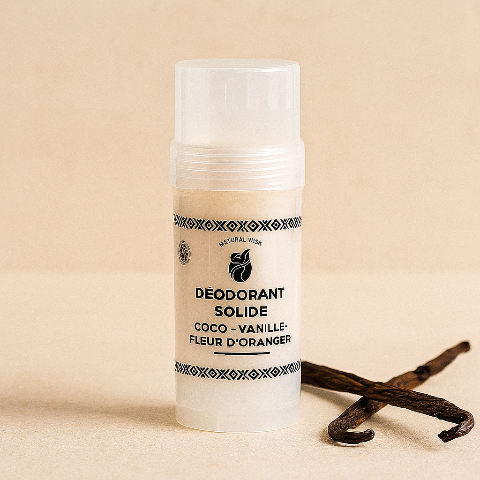 Déodorant solide coco, vanille et fleur d&#39;oranger - Natural Tribes